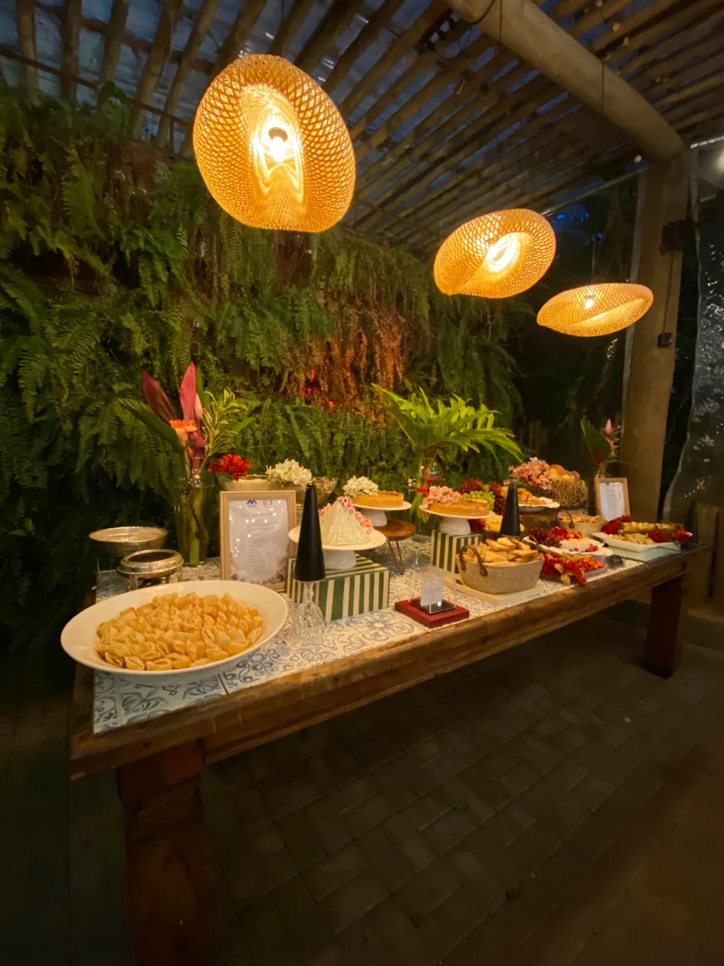 Mesa dos 10 anos da Matsubara e Moscatelli no Hukka Garden